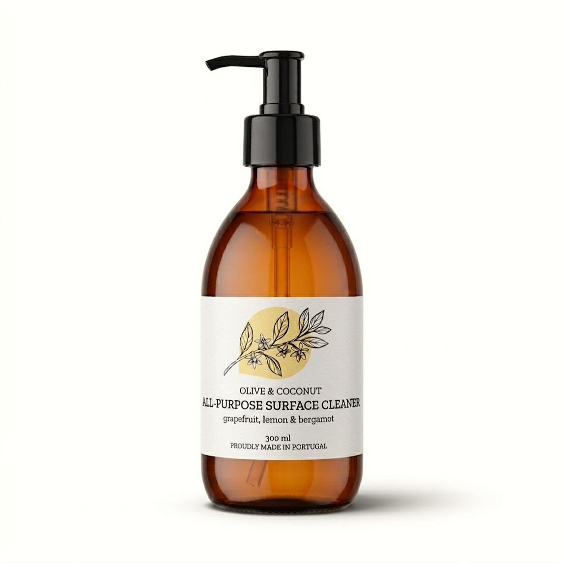 Generosa Natural All-Purpose Surface Cleaner – Grapefruit, Lemon & Bergamot – 300 ml Concentrate