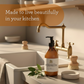 Kitchen Hand Soap - Grapefruit, Lemon & Bergamot | Neutralises cooking odours - 300 ml Glass Bottle