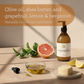 Kitchen Hand Soap - Grapefruit, Lemon & Bergamot | Neutralises cooking odours - 300 ml Glass Bottle