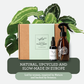 Generosa Plant Treat Gift Set – Nutrición para plantas | Fertilizante líquido natural de 50 ml y botella de vidrio con pulverizador | Nutrientes para plantas de interior | Regalo para amantes de las plantas, ideas para regalos, regalo ecológico