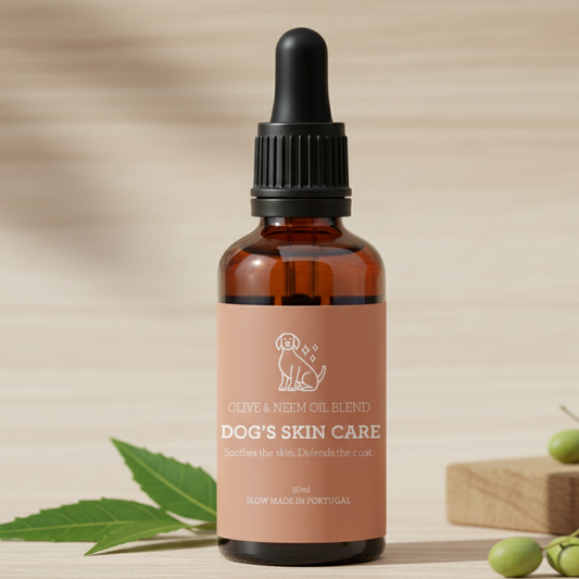 Generosa Dog’s Skin Care – Olive & Neem Oil Blend 50 ml | Soothes the skin. Defends the coat