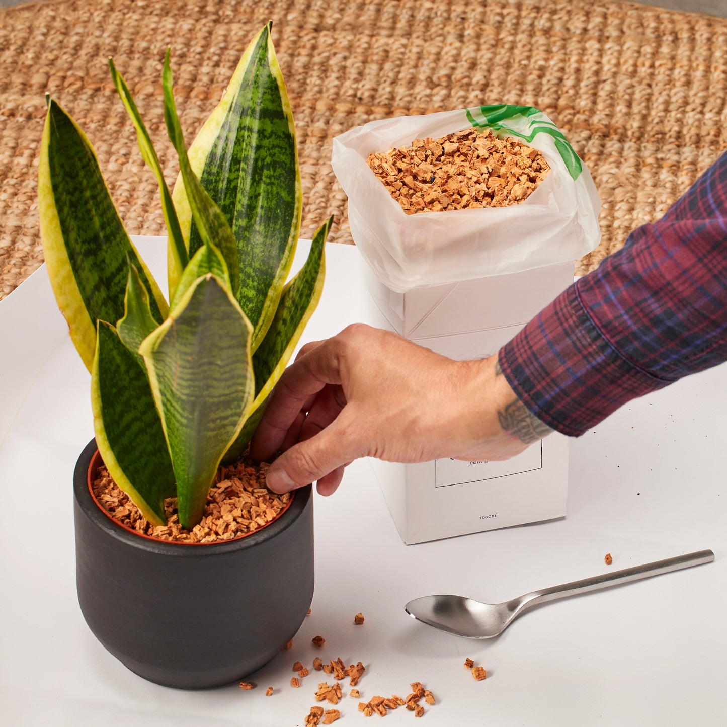 HOUSE PLANT SOIL TOPPER | Gránulos de corcho